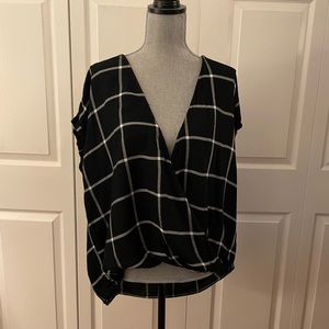 Wrap top with elastic bottom by torrid